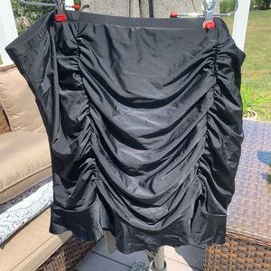 Torrid swim scrunched skirt